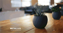 Desktop Screenshot of metallux.hu