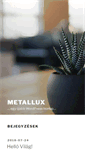 Mobile Screenshot of metallux.hu